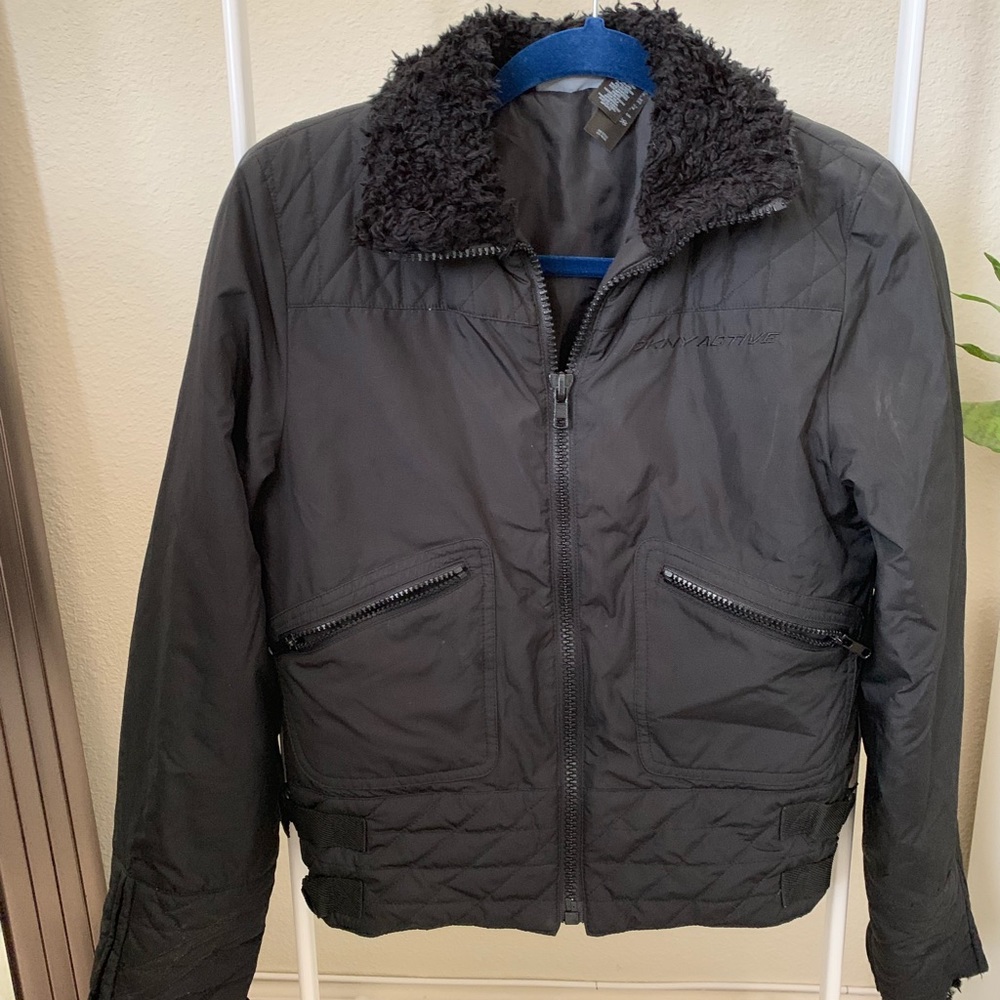 DKNY Short Puffer Jacket